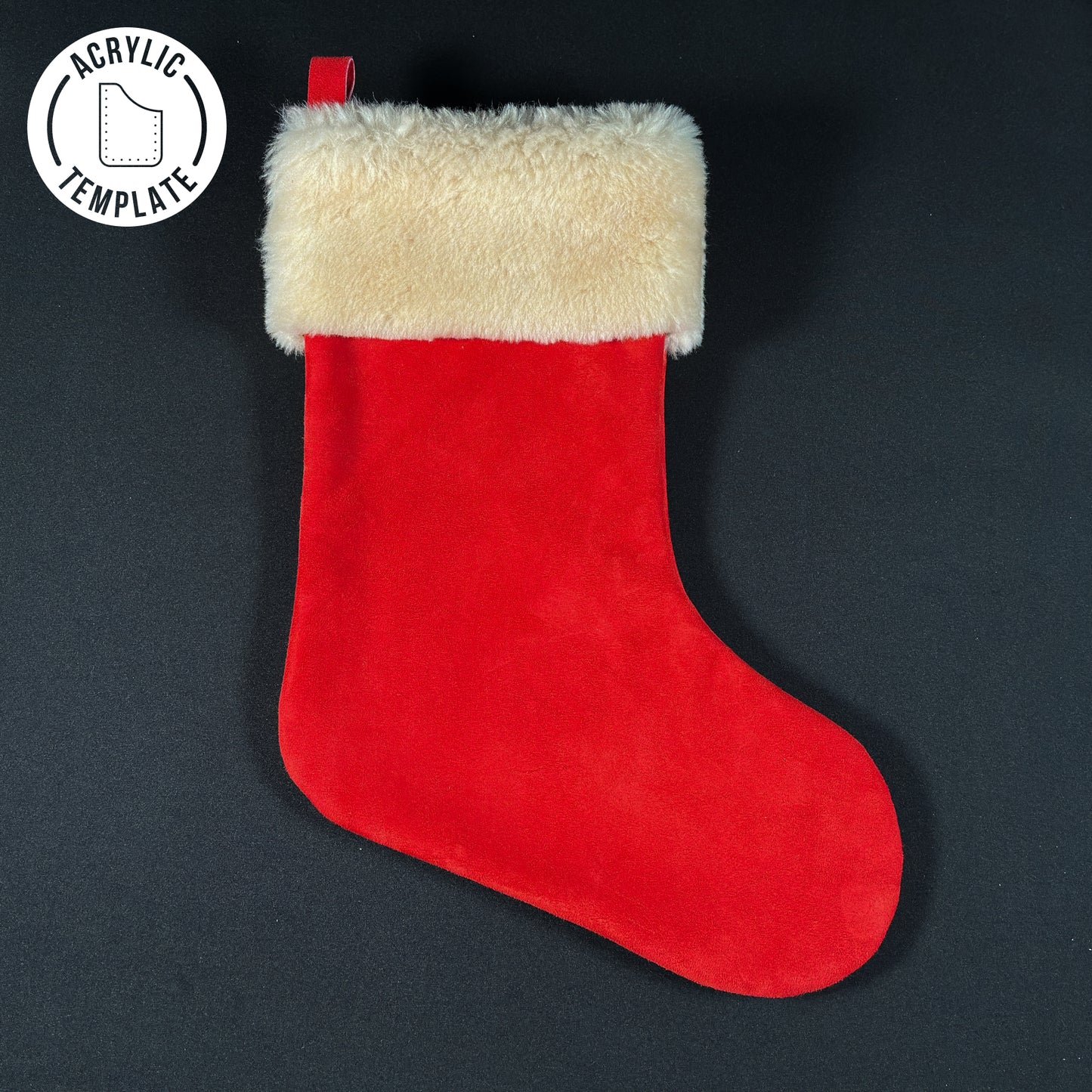 Acrylic Template - Christmas Stocking