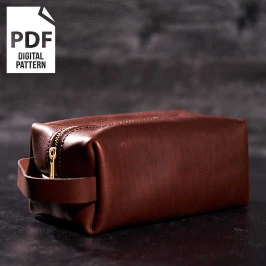 Leather Toiletry Bag (PDF)
