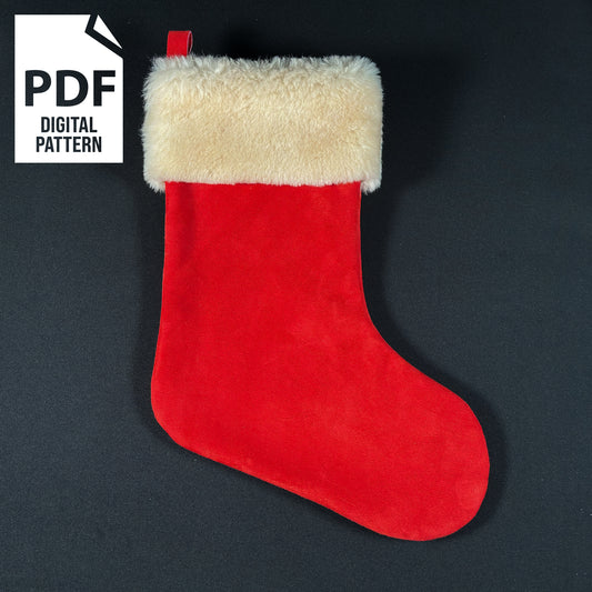Leather Christmas Stocking (PDF)