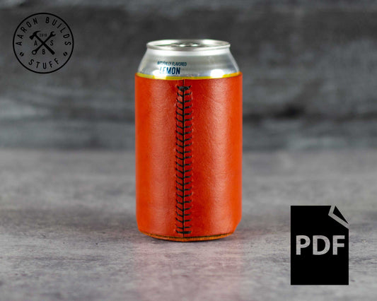 12oz LEATHER CAN COOLER (PDF)